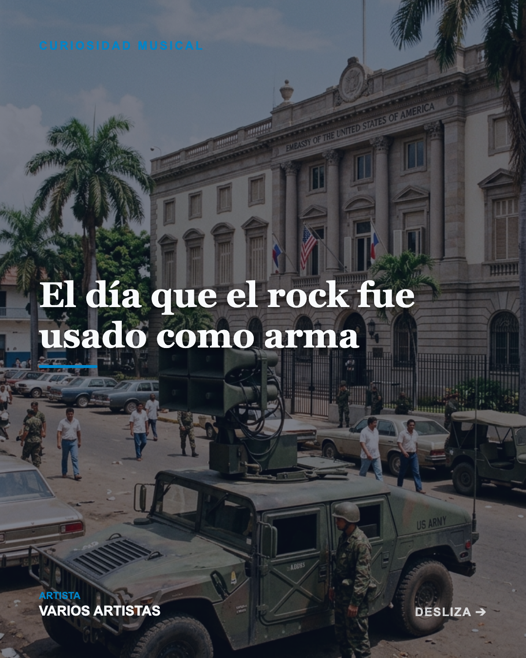 El día que el rock fue usado como arma
